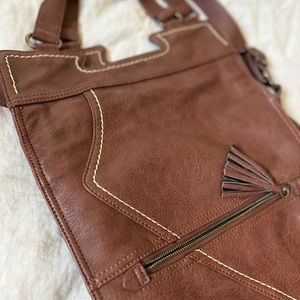 Lucky Brand Foldover Crossbody Bag